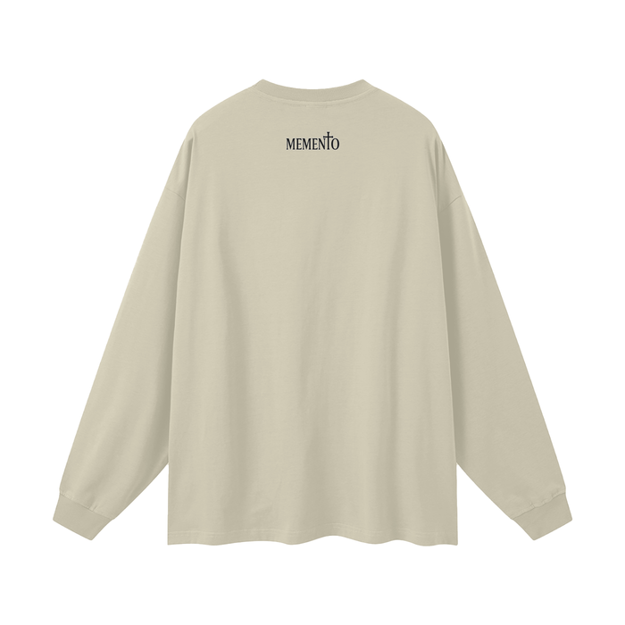 Conquer Oversized Unisex Long Sleeve T-Shirt - Memento Mori Clothing