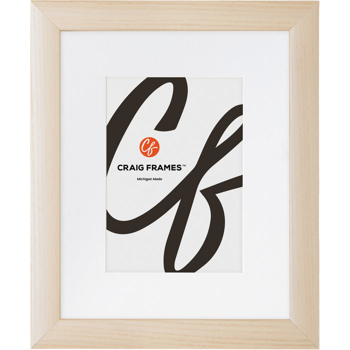 Contemporary 1", Matted Natural Picture Frame