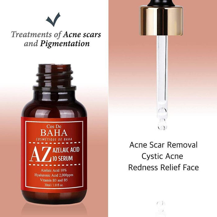 Cos De Baha AZ Azelaic Acid 10 Serum 30Ml
