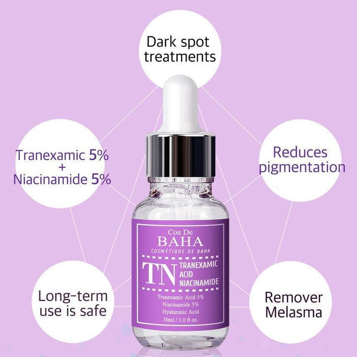 Cos De Baha TN Tranexamic Acid + Niacinamide Serum 30Ml