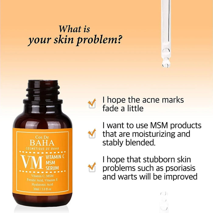 [Cos De BAHA] VM Vitamin C MSM Serum 30ml - Ballagrio