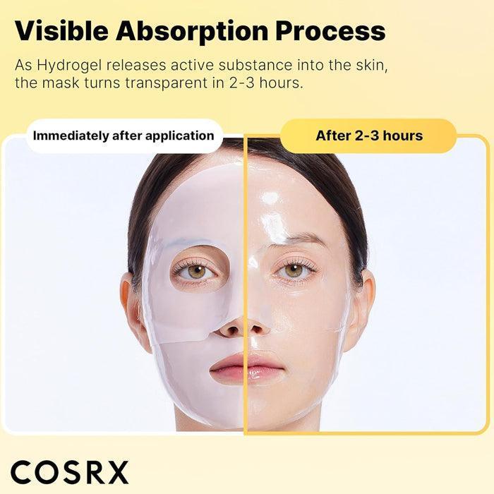 [COSRX] Advanced Snail Mucin Glass Glow Hydrogel Mask 34g*3EA - Ballagrio