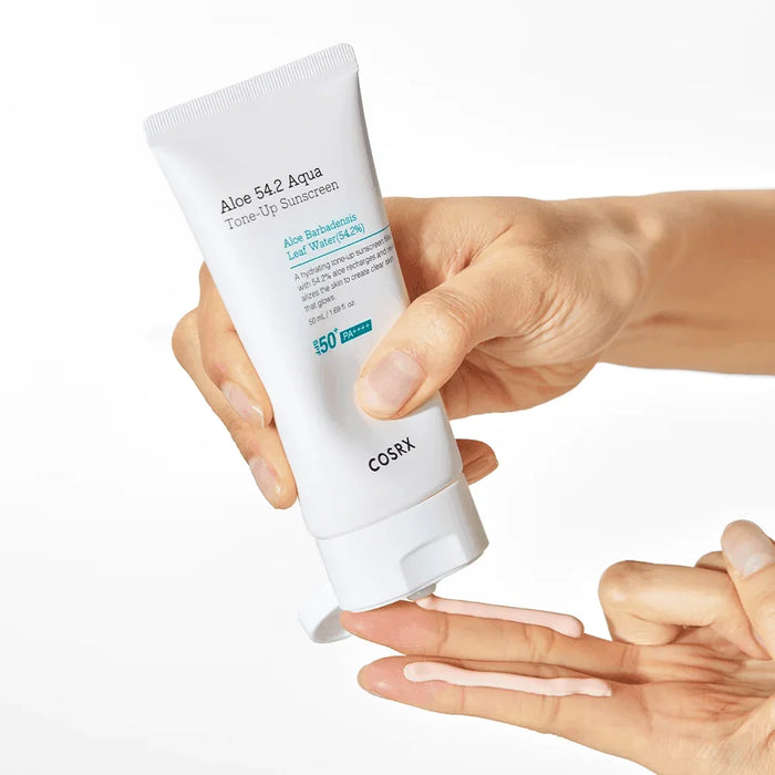 [COSRX] Aloe 54.2 Aqua Tone-Up Sunscreen SPF 50+ PA++++ 50ml - Ballagrio