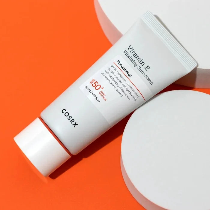 COSRX | Vitamin E Vitalizing Sunscreen SPF 50+ - skin28