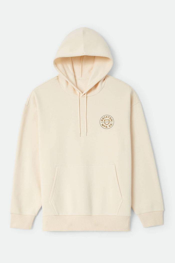 Men's Crest II Hood in the color Whitecap - Front Product View