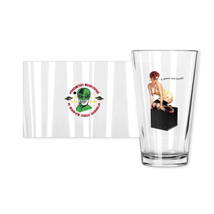 CUBE Goddess Pint Glass | Collectible | Made in the USA - Phoenix Artisan Accoutrements