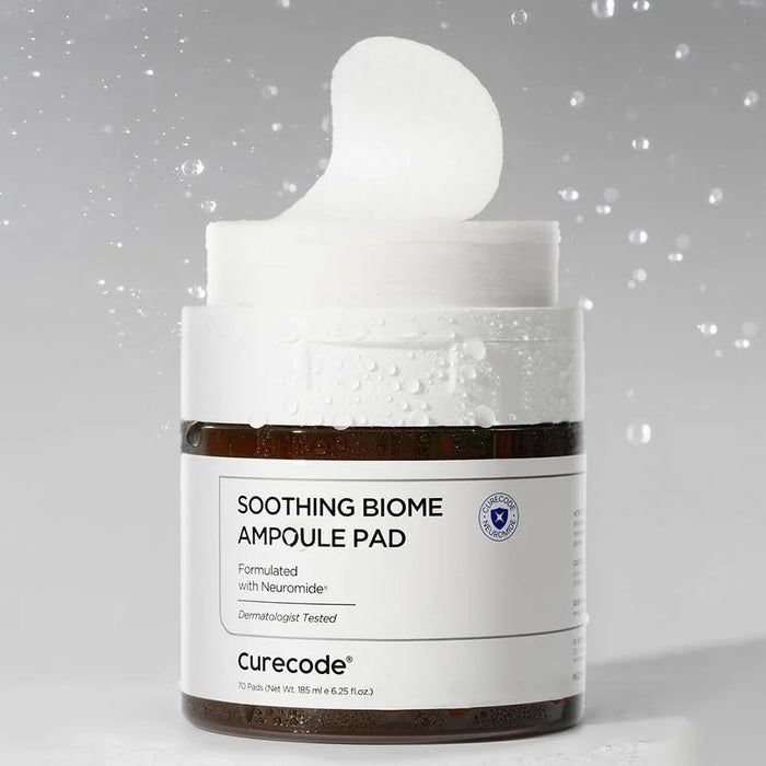 [CURECODE] Soothing Biome Ampoule Pad 185ml 70EA - Ballagrio