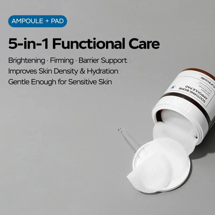 [CURECODE] Soothing Biome Ampoule Pad 185ml 70EA - Ballagrio