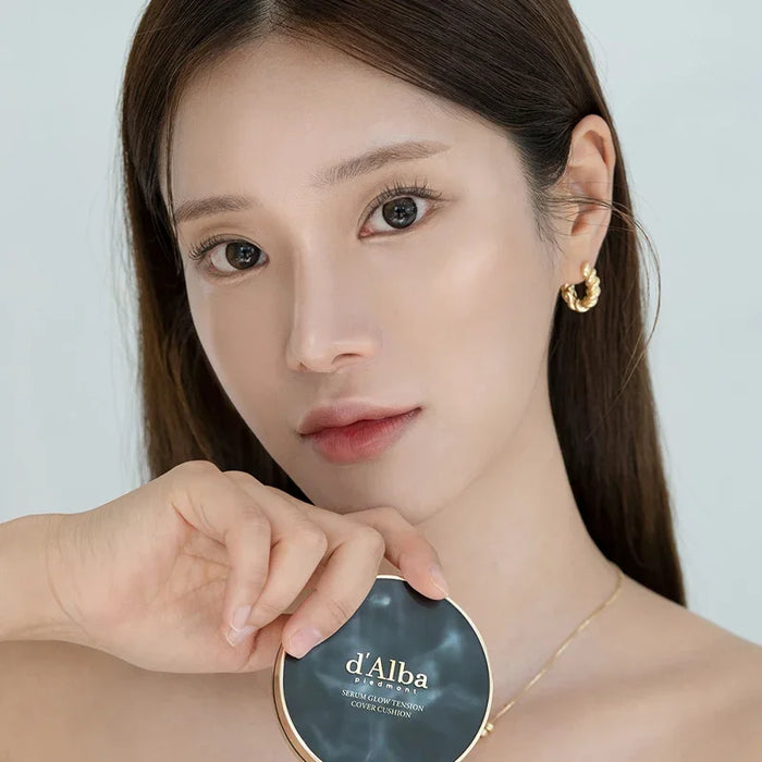 [d'Alba] Serum Glow Tension Cover Cushion SPF 50+ PA++++ 17g - Ballagrio