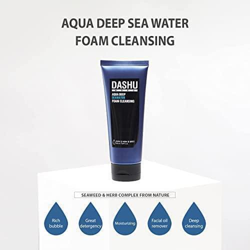 [DASHU] Men's Aqua Deep Seawater Foam Cleansing 150ml - Ballagrio
