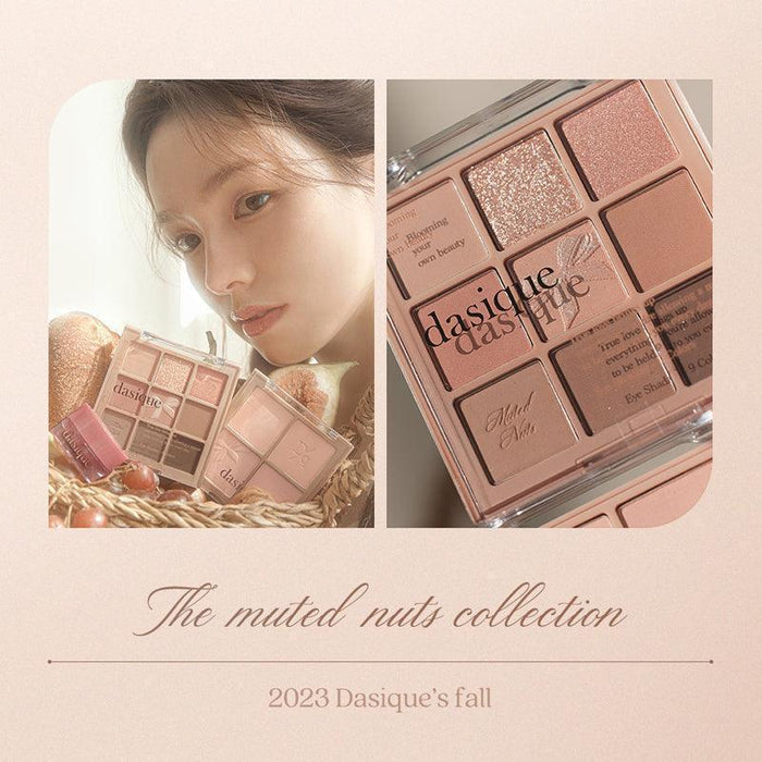 [dasique] Shadow Palette #24 Muted Nuts - Ballagrio