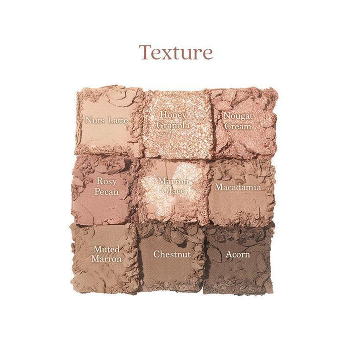 [dasique] Shadow Palette #24 Muted Nuts - Ballagrio