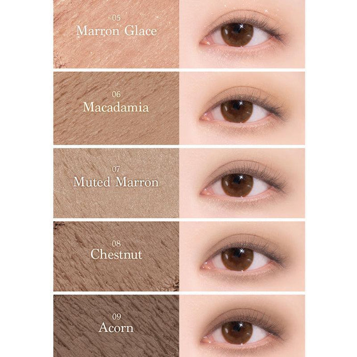 [dasique] Shadow Palette #24 Muted Nuts - Ballagrio