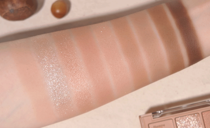 [dasique] Shadow Palette #24 Muted Nuts - Ballagrio