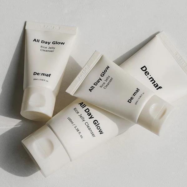 [De:maf] All Day Glow Rice Jelly Cleanser 100ml - Ballagrio