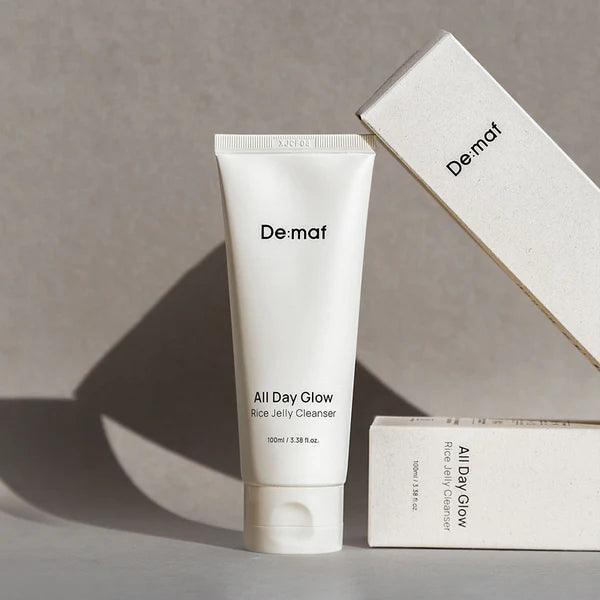 [De:maf] All Day Glow Rice Jelly Cleanser 100ml - Ballagrio