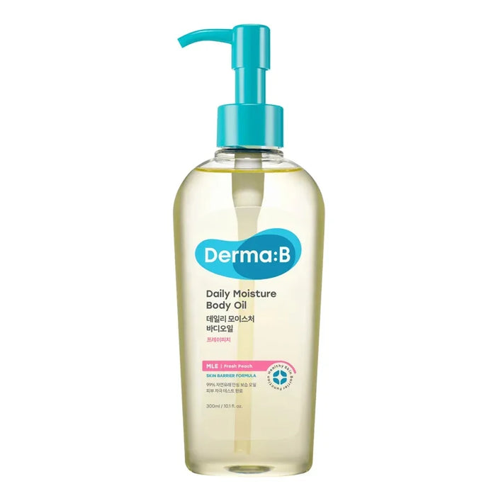 [Derma B] Daily Moisture Body Oil Fresh Peach 300ml - Ballagrio