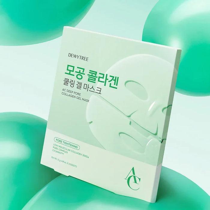 [DEWYTREE] AC Deep Pore Collagen Gel Mask 31g*4EA - Ballagrio