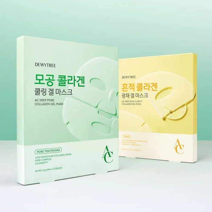 [DEWYTREE] AC Deep Pore Collagen Gel Mask 31g*4EA - Ballagrio