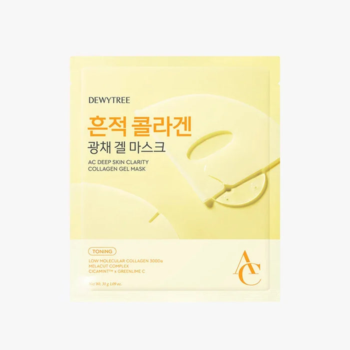 [DEWYTREE] AC Deep Skin Clarity Collagen Gel Mask 31g*4EA - Ballagrio