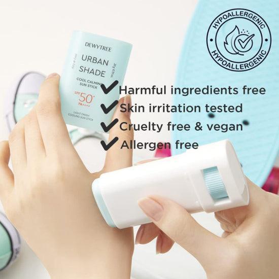 [DEWYTREE] Urban Shade Cool Calming Sun Stick SPF 50+ PA++++ 20g - Ballagrio
