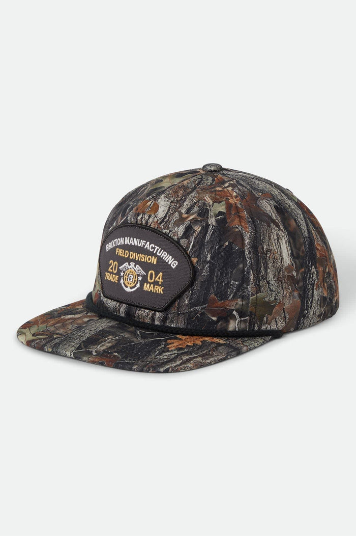 Unisex Division Netplus Snapback in the color Tree Camo - Front Product View