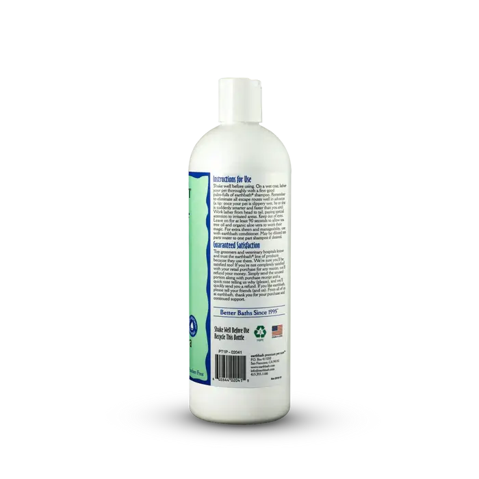 Dog Shampoo Earthbath - Hot Spot Relief -Tea Tree Oil & Aloe Vera 472ml