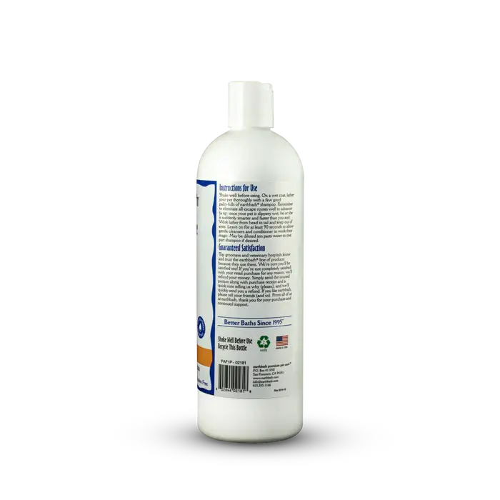 Dog Shampoo Earthbath Itch Relief Fragrance Free Oatmeal & Aloe - 472ml
