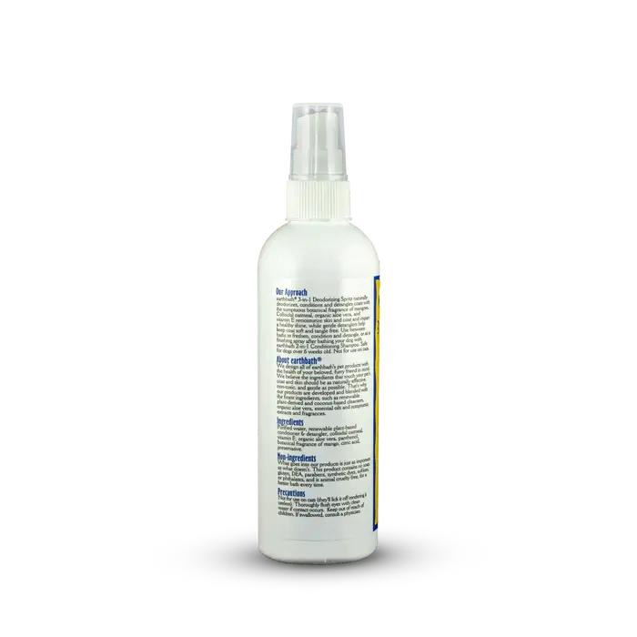 Dog Spritz Earthbath 3-in-1 Deodorizing - Mango Tango 237ml