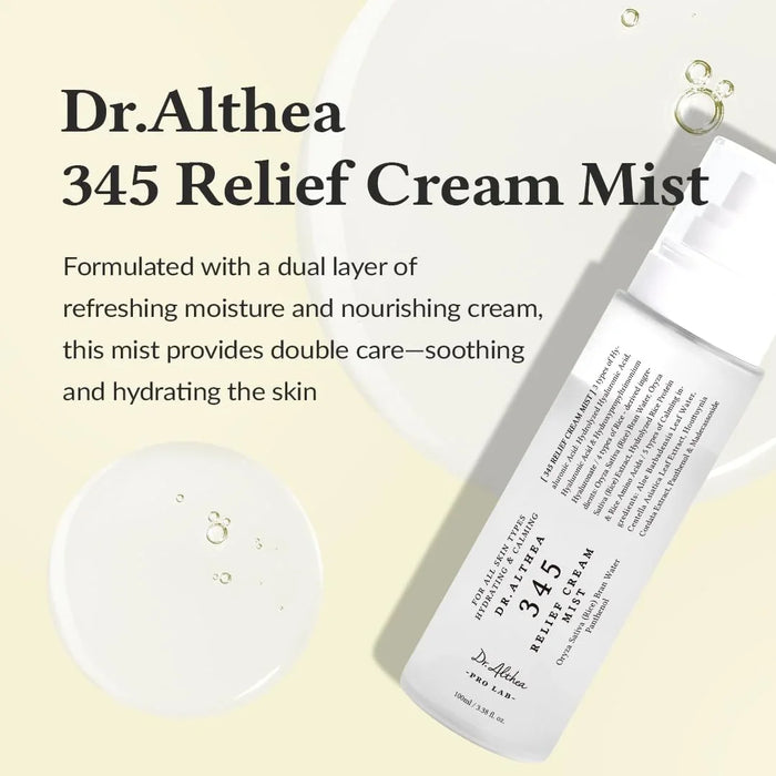[Dr.Althea] 345 Relief Cream Mist 60ml - Ballagrio
