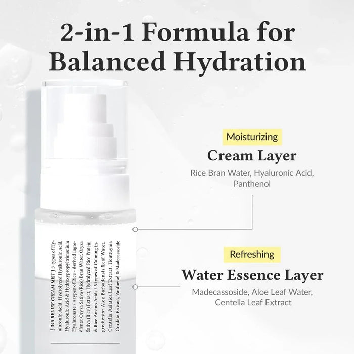 [Dr.Althea] 345 Relief Cream Mist 60ml - Ballagrio