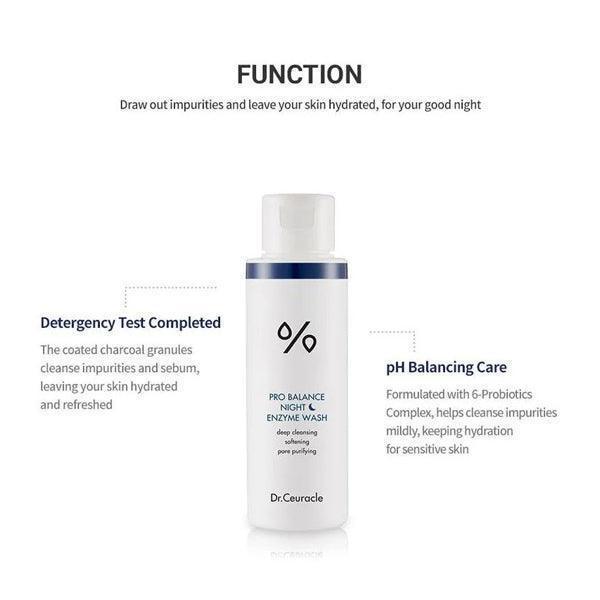 [Dr.Ceuracle] Pro Balance Night Enzyme Wash 50g - Ballagrio