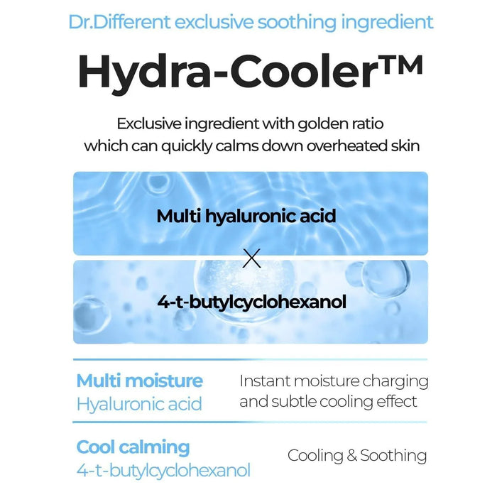 [Dr.Different] Hyaluron Cool Soothing Cream 100ml - Ballagrio
