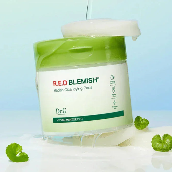 [Dr.G] Red Blemish Radish Cica Icying Pads 190ml 60EA - Ballagrio