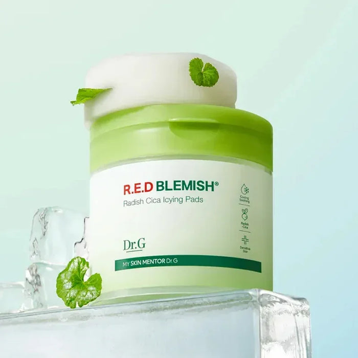 [Dr.G] Red Blemish Radish Cica Icying Pads 190ml 60EA - Ballagrio