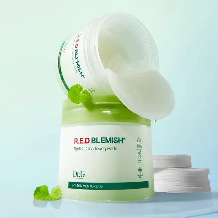 [Dr.G] Red Blemish Radish Cica Icying Pads 190ml 60EA - Ballagrio