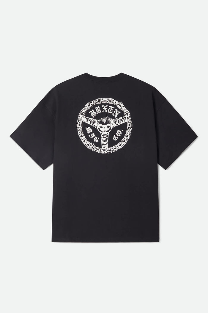 Drive Short Sleeve Oversized T-Shirt - Black