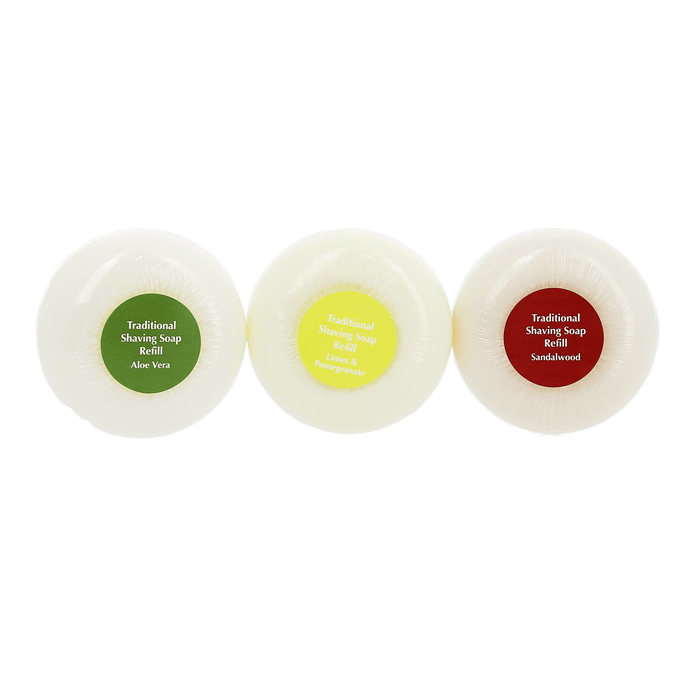 Edwin Jagger Traditional Shaving Soap 3 pack