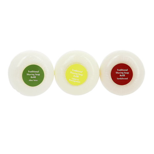 Edwin Jagger Traditional Shaving Soap 3 pack