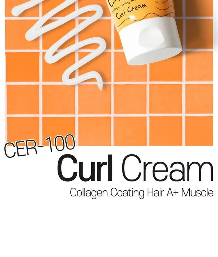 Elizavecca Cer-100 Collagen Coating Hair A+ Muscle Curl Cream 120Ml