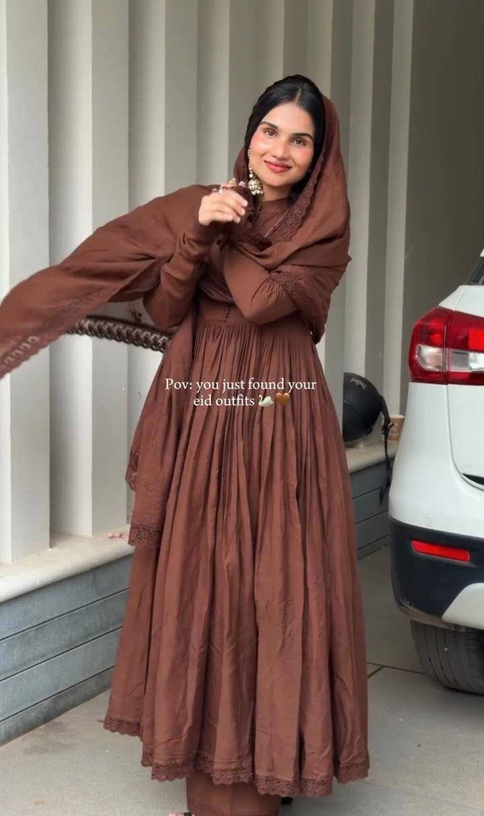 Enchanting Brown Dress for Every Event