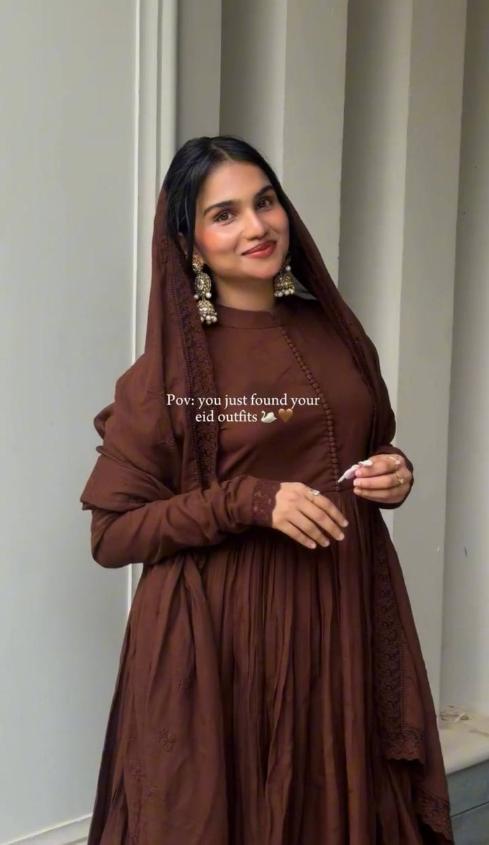 Enchanting Brown Dress for Every Event