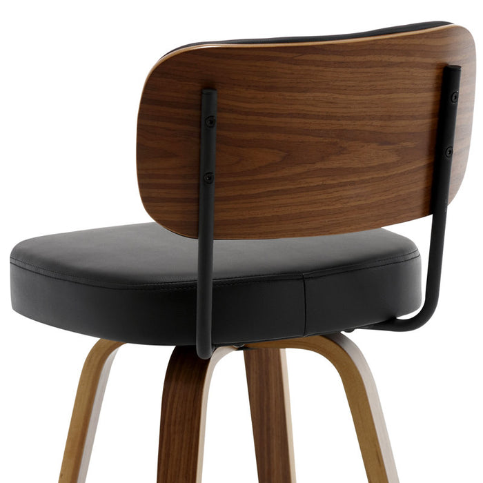 Ensemble de 2 tabourets pivotants de comptoir et de bar (hauteur d'assise de 29 pouces)