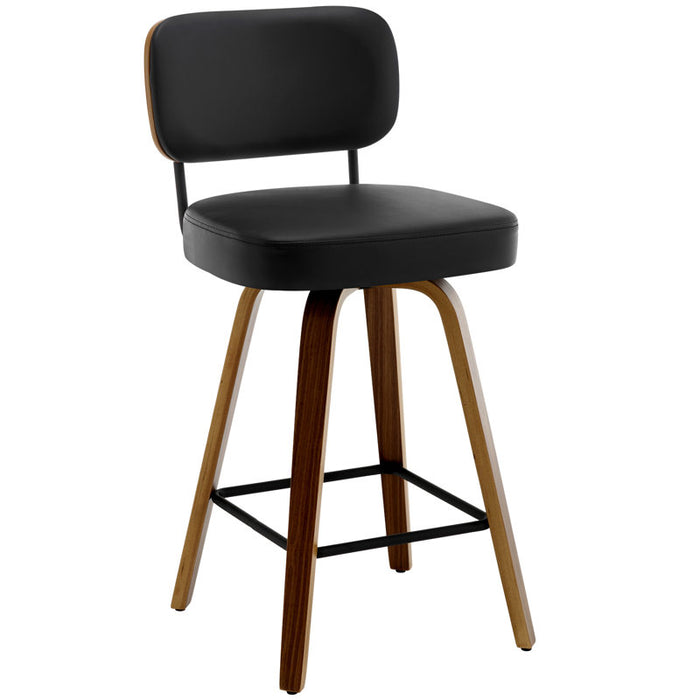 Ensemble de 2 tabourets pivotants de comptoir et de bar (hauteur d'assise de 29 pouces)
