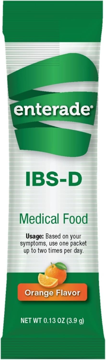 enterade IBS-D Powder Packet, Orange, 0.14 oz - 40850052516015-Box - LL Medico