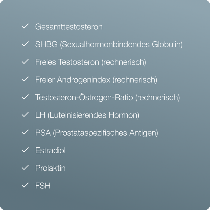 Erweiterter Hormontest