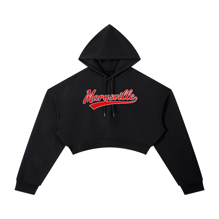 Essential Cropped Hoodie - Memento Mori Clothing