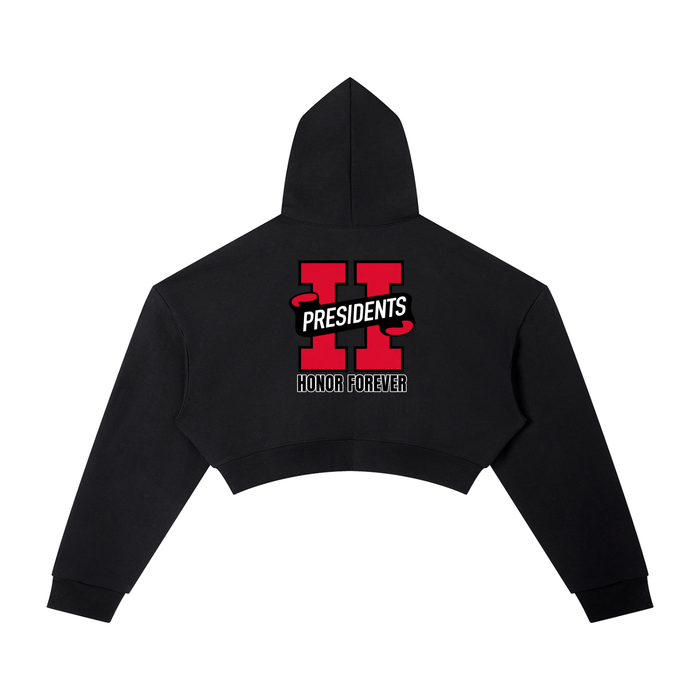 Essential Cropped Hoodie - Memento Mori Clothing