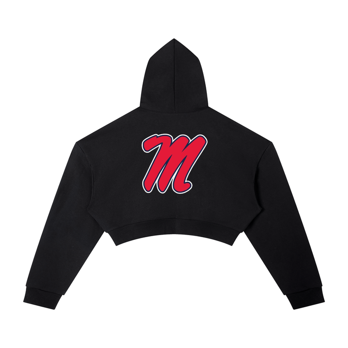 Essential Cropped Hoodie - Memento Mori Clothing