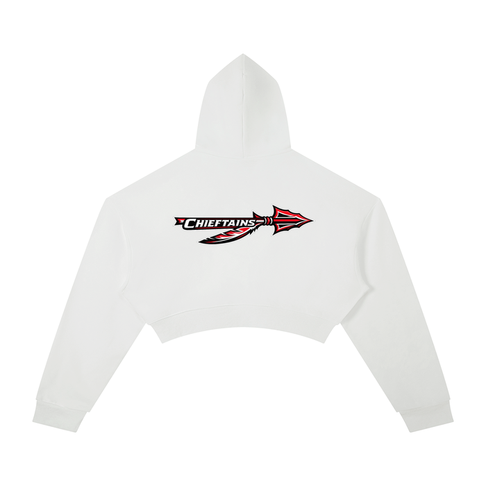 Essential Cropped Hoodie - Memento Mori Clothing